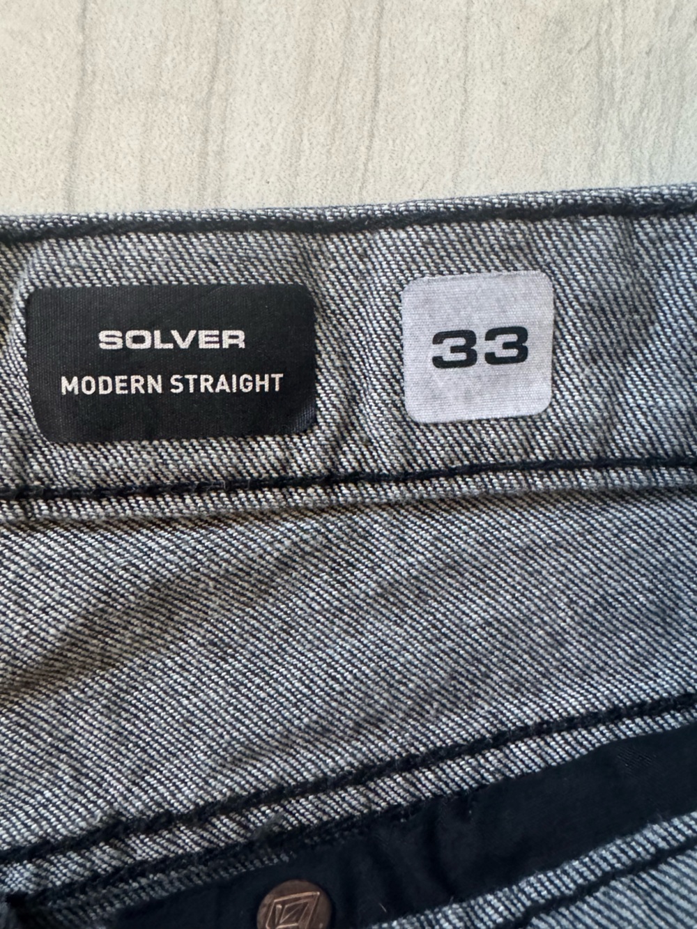 Volcom Solver Modern Straight Jeans - Picture 3 of 5